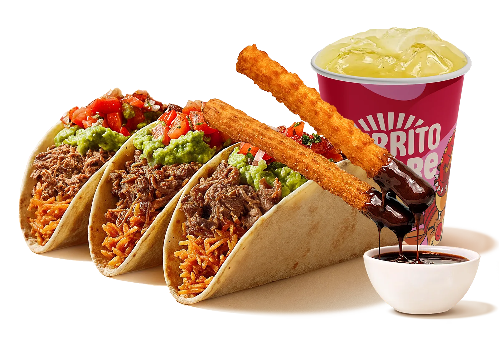 Barbacoa tacos obrok