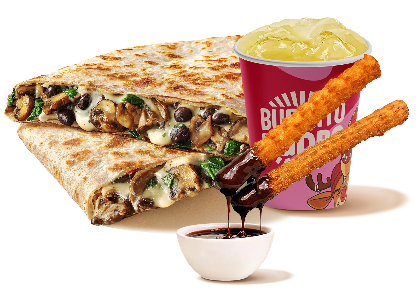 Vege kesadilja obrok